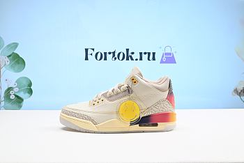 Fortok Air Jordan 3 x J Balvin FN0344-901 Beige Sneakers