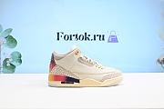 Fortok Air Jordan 3 x J Balvin FN0344-901 Beige Sneakers - 3
