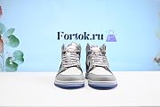 Fortok  Jordan 1 Retro High Dior 1086683-6576 Grey Sneakers - 3