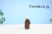 Fortok Chanel 23P Handle Kelly Bag Caramel Light Gold Hardware 18x10x4.5cm - 4