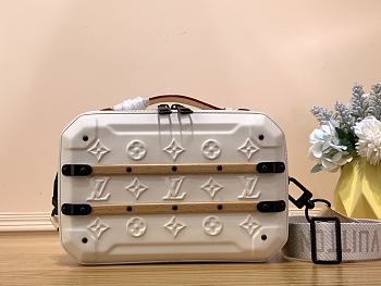 Fortok Louis Vuittion Future Trunk Bag White M21950 25x15x8cm