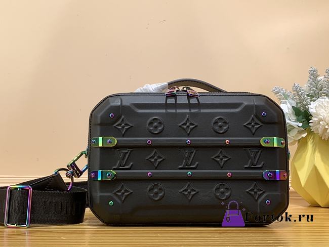 Fortok Louis Vuittion Future Trunk Bag Black M21935 25x15x8cm - 1