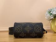 Fortok Louis Vuitton Nano Speedy Bag Black M46745 16x10x7.5cm  - 4