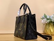 Fortok Louis Vuitton OnTheGo Bag Black M46733 25x19x11.5cm - 6