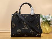 Fortok Louis Vuitton OnTheGo Bag Black M46733 25x19x11.5cm - 4