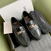 Fortok Celine Tassel Loafers Black - 1