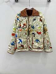 Fortok Gucci Corduroy Double-Sided Cotton Jacket Brown - 6