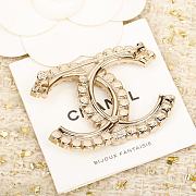 Fortok Chanel 23K Double C Brooch - 5