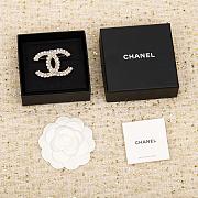Fortok Chanel 23K Double C Brooch - 4