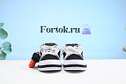 Fortok Nike Dunk Low Retro FD2629-100 Black And White Sneakers - 6