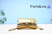 Fortok Balenciaga Gold Hourglass Shoulder Bag 19x13x5cm - 1