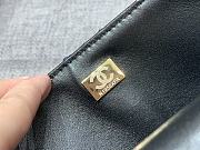 Fortok Chanel Tweed Quilted Medium Double Flap Blue Orange Yellow C881480 20cm  - 3
