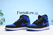 Fortok Nike Air Jordan 1 Retro DZ5485-042 Black Blue Sneakers - 2