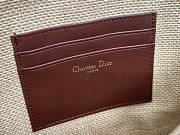 Fortok Dior 30 Montaigne Avenue Pouch With Flap Natural Cannage Raffia 31x19cm - 3