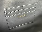 Fortok Dior 30 Montaigne Avenue Pouch With Flap Blue Dior Oblique Jacquard 31x19cm - 4