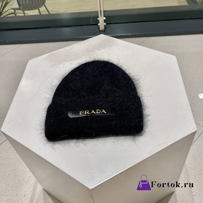 Fortok Prada 2022 Knitted Beanie Black - 1