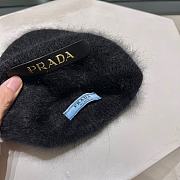 Fortok Prada 2022 Knitted Beanie Black - 2