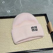 Fortok Miumiu Wool Hat Light Pink - 6