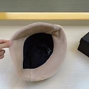 Fortok Chanel Fur-edge Bucket Hat Black - 3