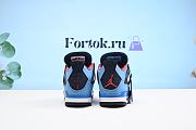 Fortok Nike Air Jordan 4 Retro Travis Scott Cactus Jack Rep 11 308497-406 Sneakers - 6