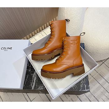 Fortok Celine Triomphe Boots Brown