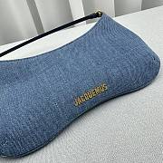 Fortok Jacquemus Le Bisou Denim Shoulder Bag 2089 28x15x4cm - 2