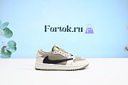 Fortok Travis Scott x Air Jordan 1 Low Golf Neutral Olive FZ3124-200 Sneakers  - 5