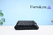 Fortok Gucci Horsebit Chain Shoulder Bag Black 27x11.5x5cm - 4