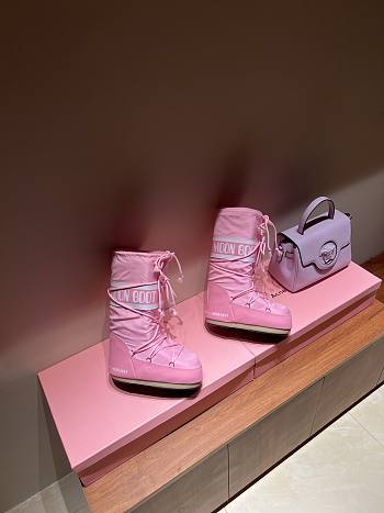 Fortok Moon Boot Icon Snow Boots Pink