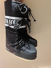 Fortok Moon Boot Icon Snow Boots Black - 6
