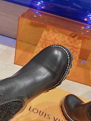 Fortok Louis Vuitton Star Trail Ankle Boots ‘Black’ 1AAC20 - 5