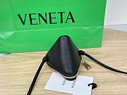 Fortok Bottega Veneta Multi Cross Body Pouch Black 717429 18x9x8cm - 5