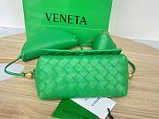 Fortok Bottega Veneta Multi Cross Body Pouch Green 717429 18x9x8cm - 6