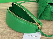 Fortok Bottega Veneta Multi Cross Body Pouch Green 717429 18x9x8cm - 4