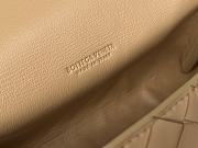 Fortok Bottega Veneta Multi Cross Body Pouch Beige 717429 18x9x8cm - 6