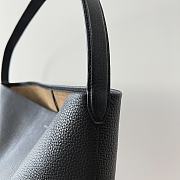 Fortok The Row N/S Park Tote Bag Black 43x20x36.5cm - 3