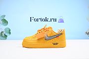 Fortok Nike Air Force 1 Low ‘Off-White ICA Gold’ DD1876-700 Sneakers - 1