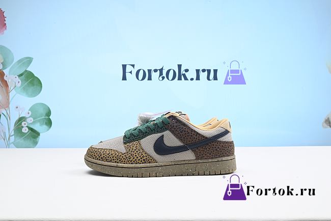 Fortok Nike Dunk Low Safari Cacao Wow DX2654-200 Sneakers - 1