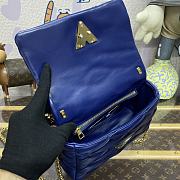 Fortok Louis Vuitton GO-14 Twist Bag Dark Blue 23x16x10cm - 5