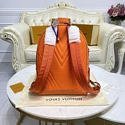 Fortok Louis Vuitton Takeoff Backpack Orange M57079 43x30x14cm - 5