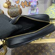 Fortok Louis Vuitton New Wave Camera Bag Black M58677 21.5x15.5x6cm - 6
