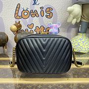 Fortok Louis Vuitton New Wave Camera Bag Black M58677 21.5x15.5x6cm - 5