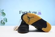 Fortok Nike Air Jordan 5 Retro FD1330-001 Black Gold Sneakers - 2