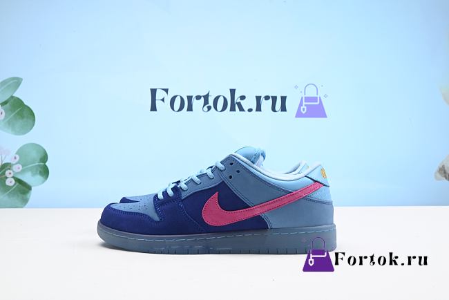 Fortok Nike SB Dunk Low X Run The Jewels Deep Royal Blue D09404-400 Sneakers - 1