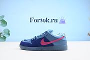 Fortok Nike SB Dunk Low X Run The Jewels Deep Royal Blue D09404-400 Sneakers - 1