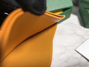 Fortok Goyard Card Holder Yellow 10.5x7.3cm - 5