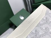 Fortok Goyard Card Holder White 10.5x7.3cm - 3