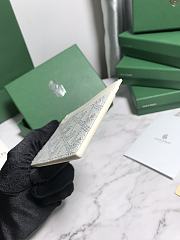 Fortok Goyard Card Holder White 10.5x7.3cm - 2