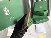 Fortok Goyard Card Holder Black and Brown 10.5x7.3cm - 5