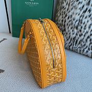Fortok Goyard Goyardine St.Jeanne Bag Yellow 35×33x11.5cm - 3